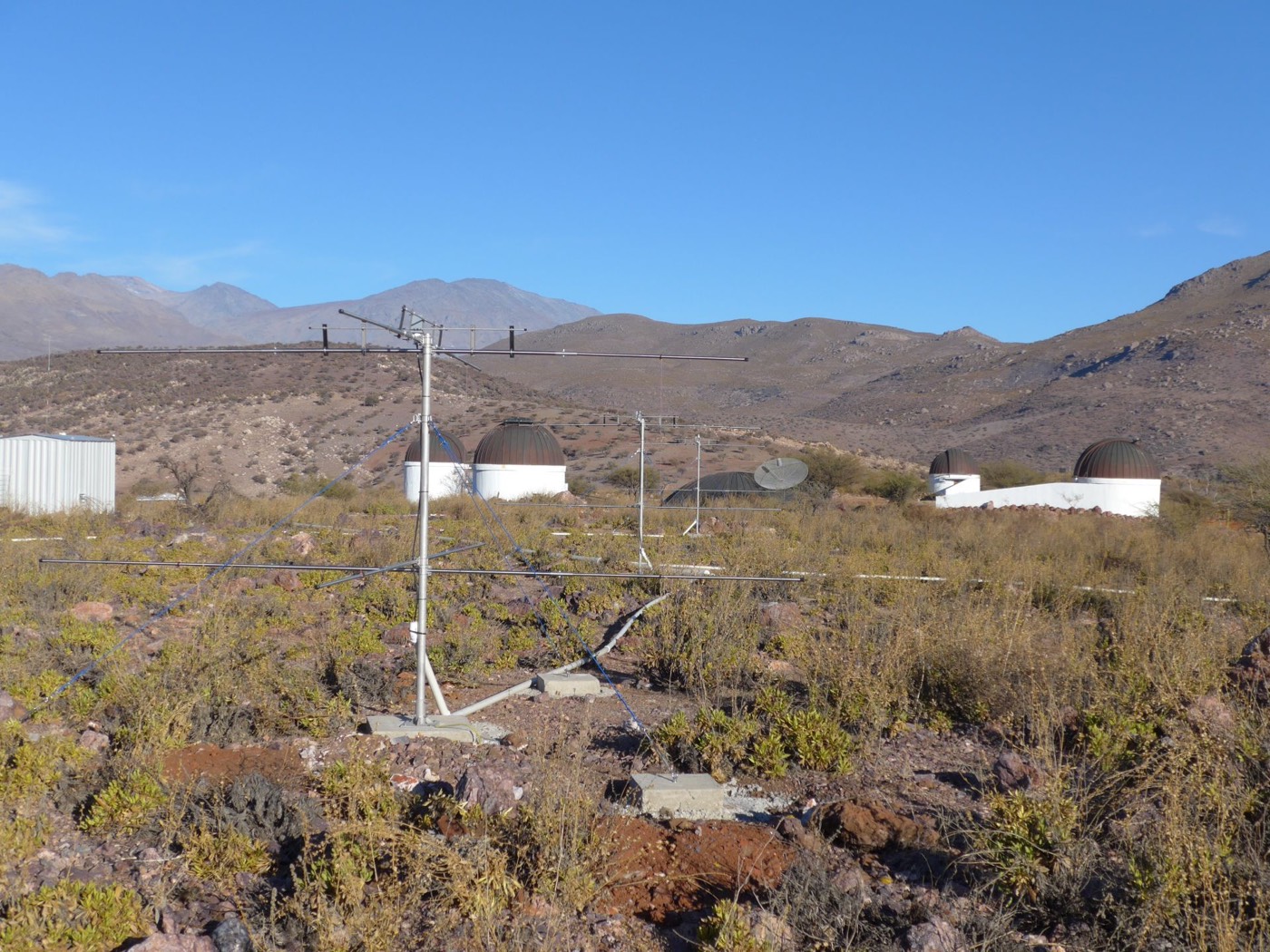 EMDR receiving antennas at SCO
